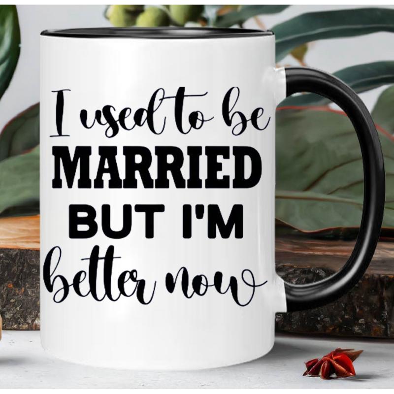 Tailorly Black Accent 11 oz Mug - Funny Coffee Mug Better Now
