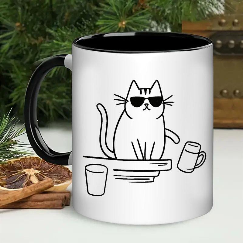 Tailorly Black Accent 11 oz Mug - Cute & Fashion Glasses