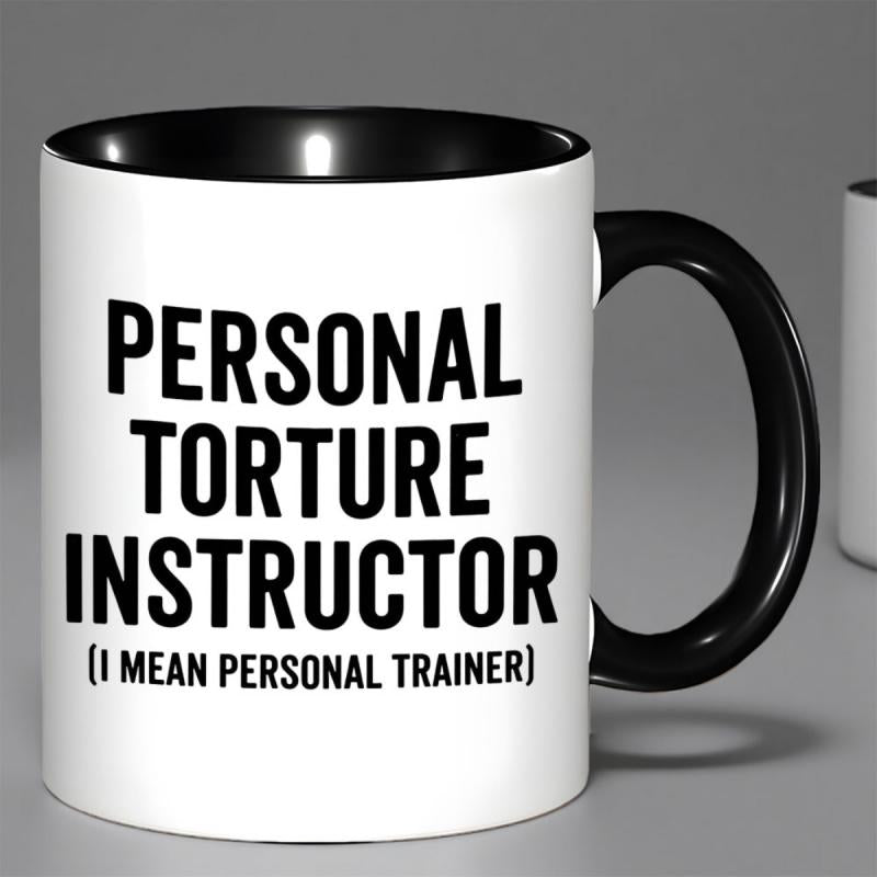 Tailorly Black Accent 11 oz Mug - strong text