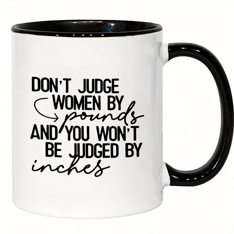 Tailorly Black Accent 11 oz Mug - Funny Text