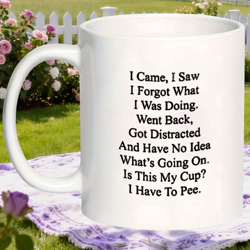 Tailorly White Ceramic 11 oz Mug - stylish and fun stainless steel mugs for breakfast ideal for seniors and home and _a83a89b4b0854d949d9467cab1a3179b