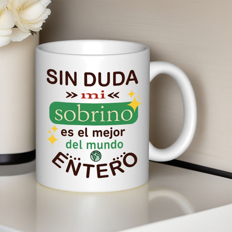 Tailorly White Ceramic 11 oz Mug - spanish quote