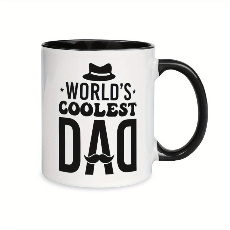 Tailorly Black Accent 11 oz Mug - mustache theme
