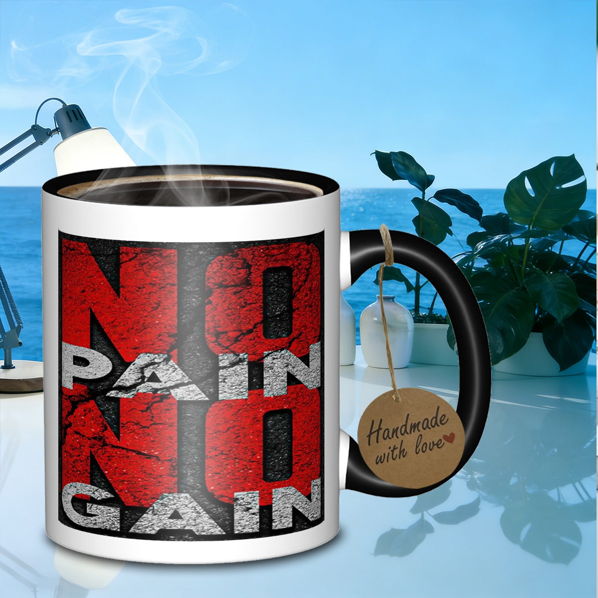 Tailorly Black Accent 11 oz Mug - vibrant version for readers