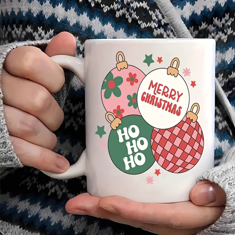 Tailorly White Ceramic 11 oz Mug - 1pc 11oz ceramic mug funny mug for valentines day christmas gift for husband wife festive holiday mug durable ceramic