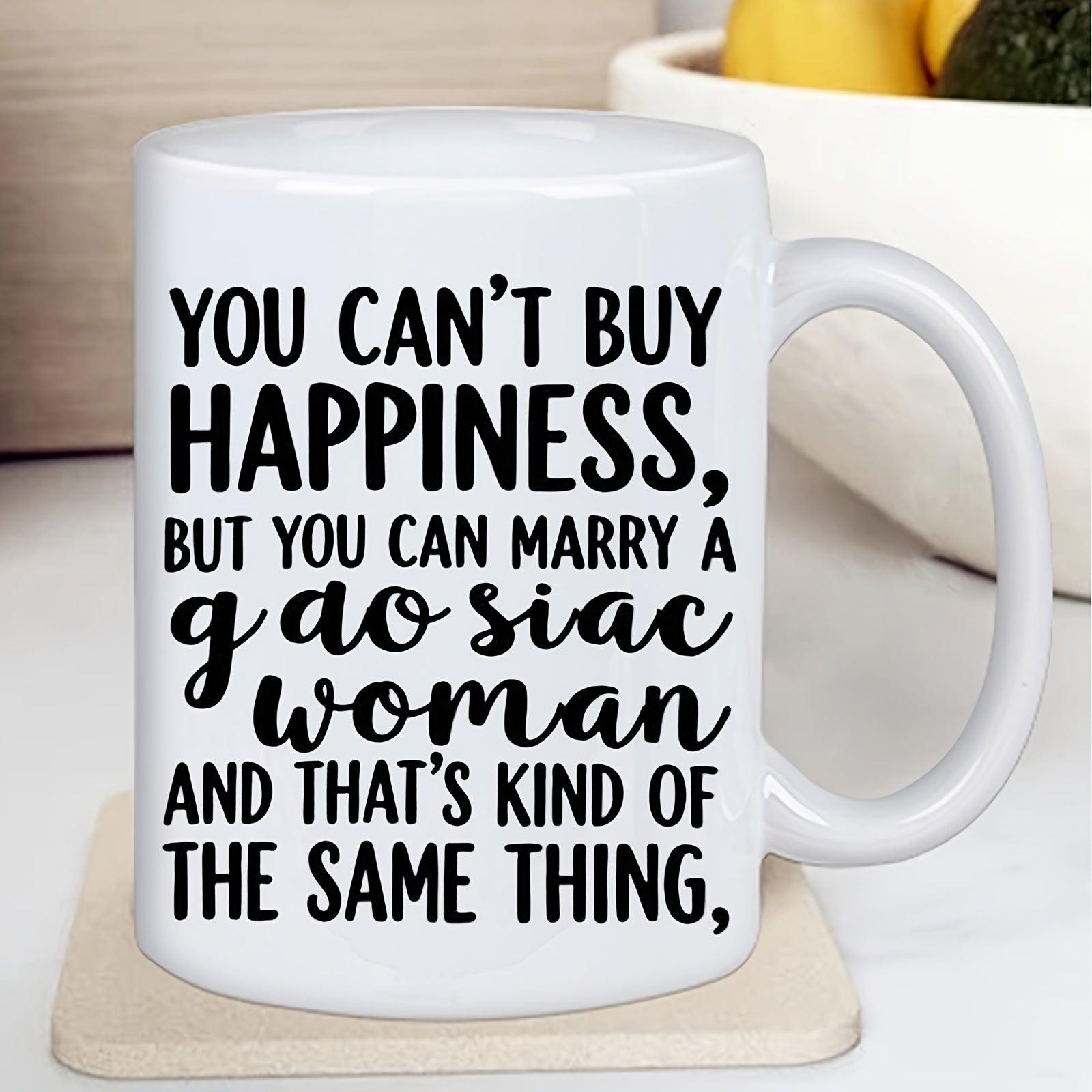 Tailorly White Ceramic 11 oz Mug - 1pc thoughtful present for couples1pcs thoughtful present for couplesceramic g a c mug a symbol of happiness