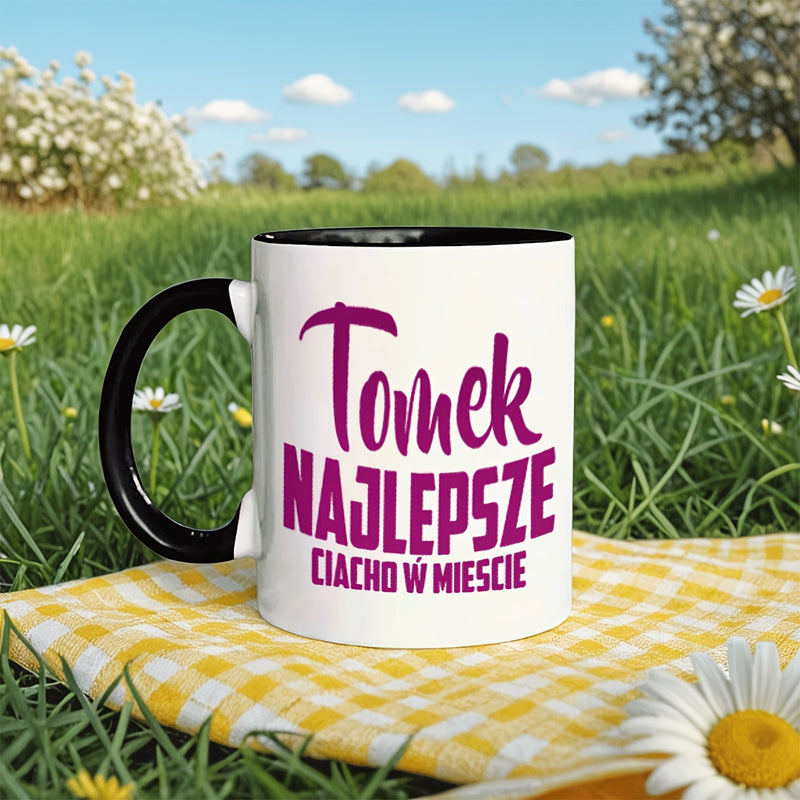 Tailorly Black Accent 11 oz Mug - 1pc ideal for the office home or golf events tomeks best mug 11 ounce ceramic mug restaurants and businesses great