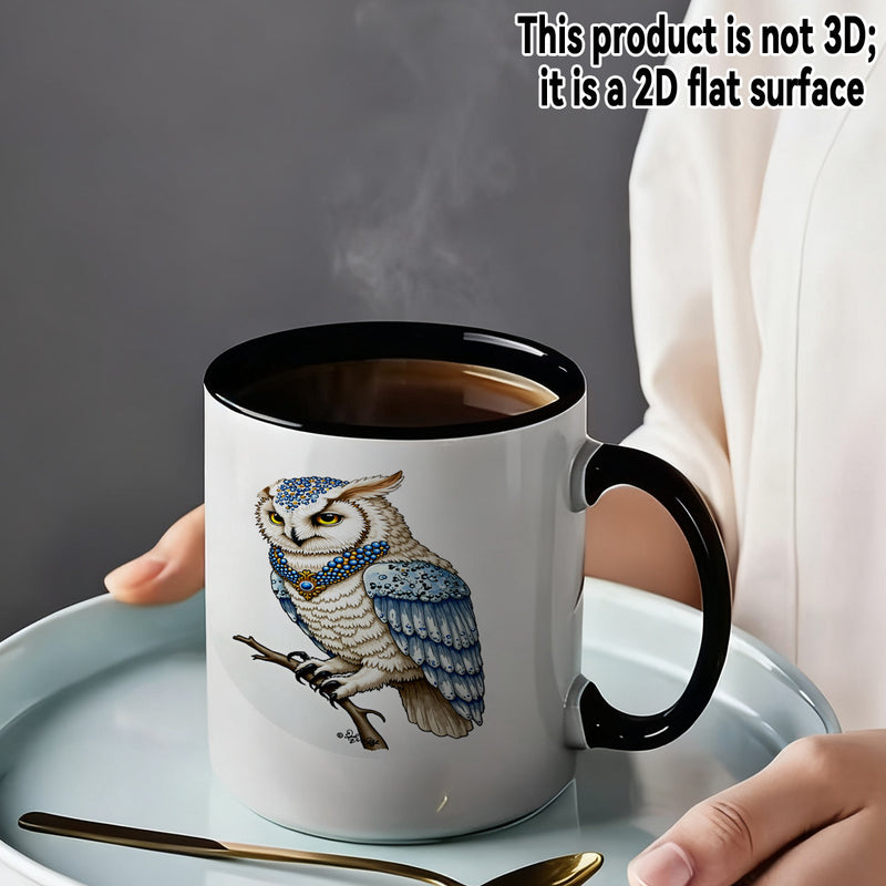 Tailorly Black Accent 11 oz Mug - 1pc office home or golf humorous art christmas gifts birthday ideal for durable with watercolo_9c33cfba74b4430bb800d20474bb6d7c