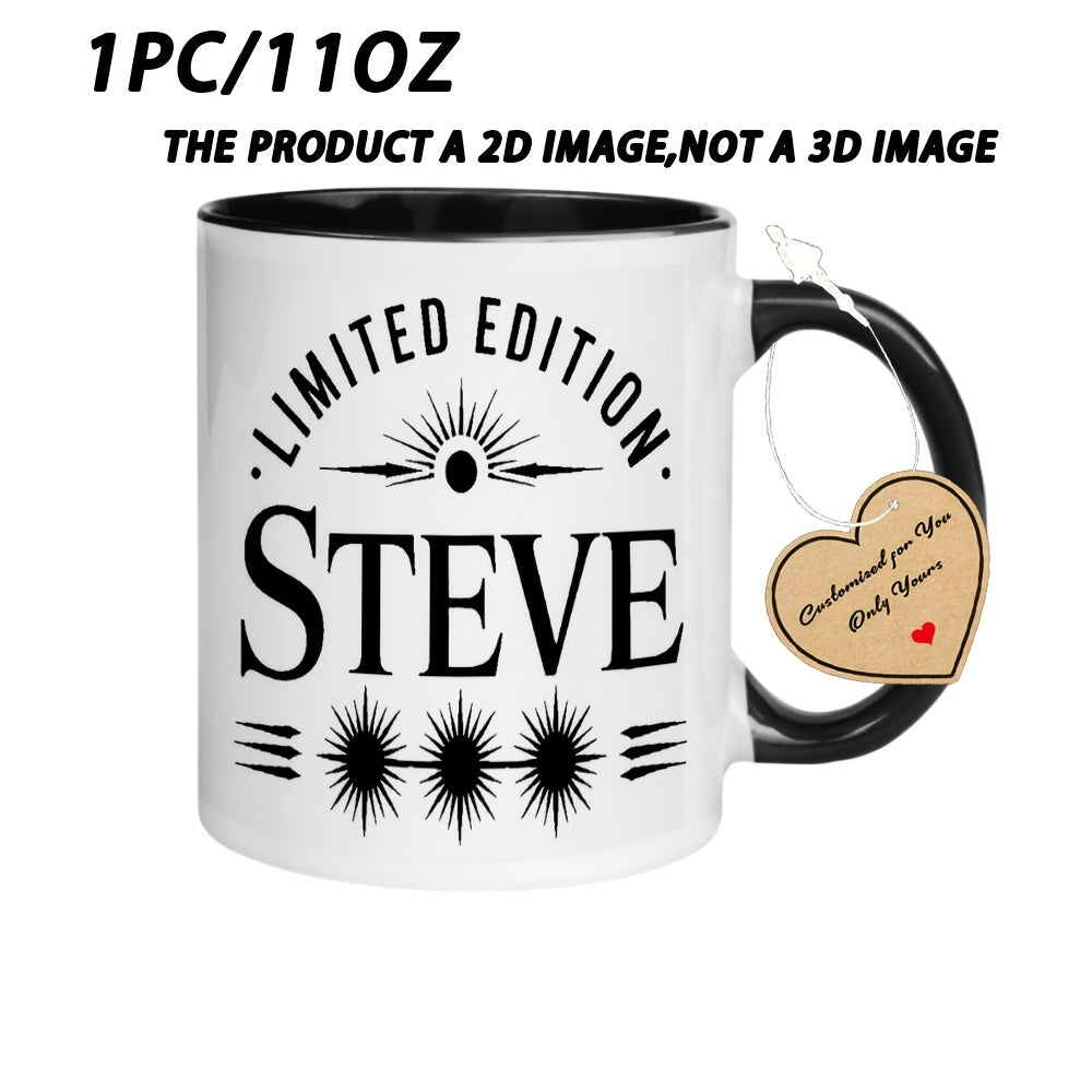 Tailorly Black Accent 11 oz Mug - Christmas， Halloween themed design