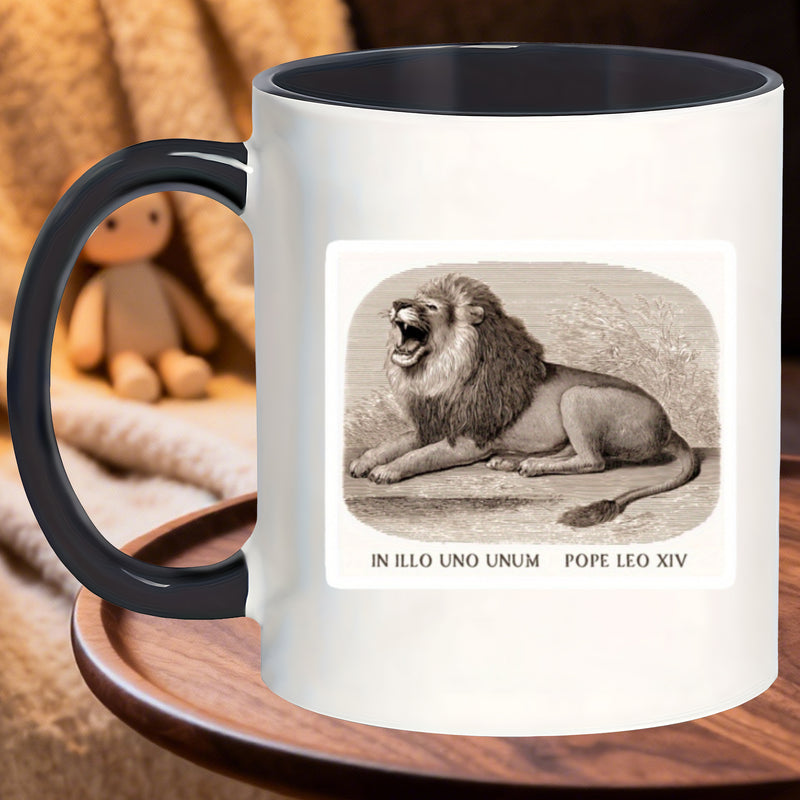 Tailorly Black Accent 11 oz Mug - comfortable double walled insulated mugs ideal for matcha while studying sipping cider at harvest or