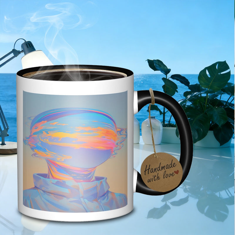 Tailorly Black Accent 11 oz Mug - fluid figure