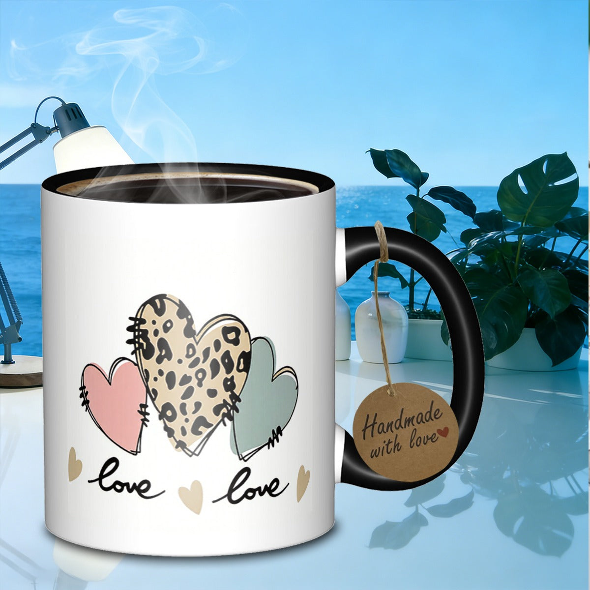 Tailorly Black Accent 11 oz Mug - scriptinstagrammers