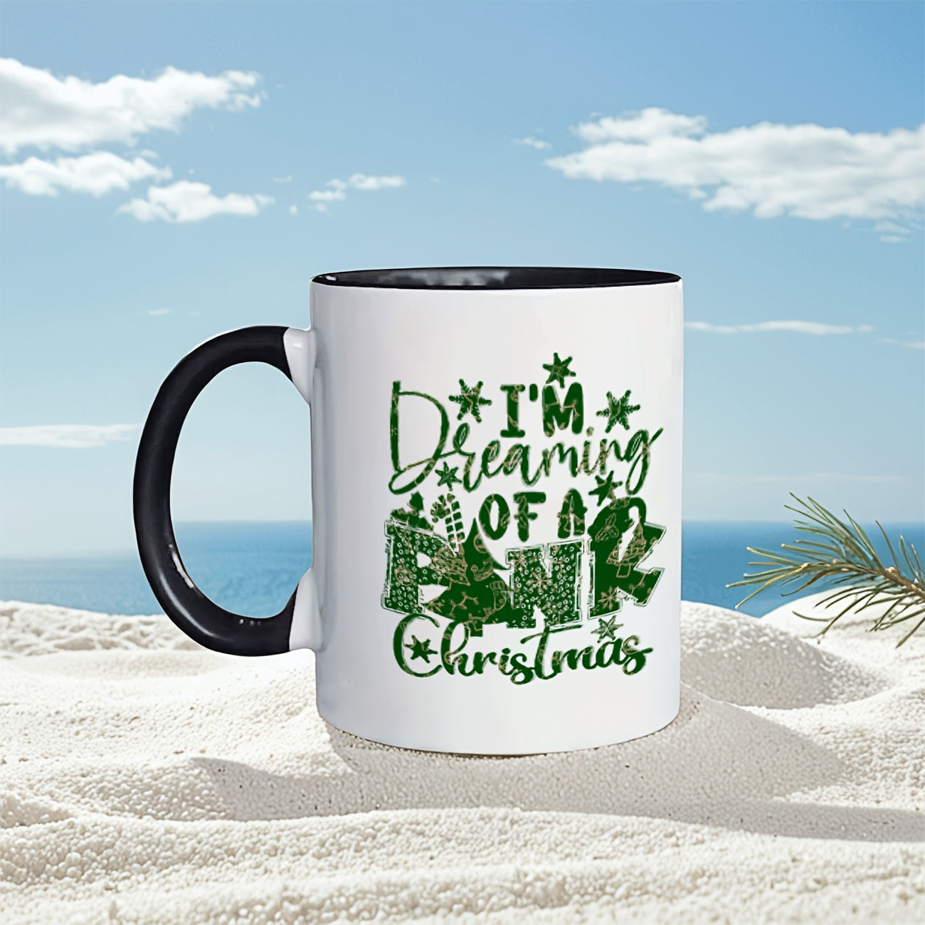Tailorly Black Accent 11 oz Mug - humorous mr golfs design