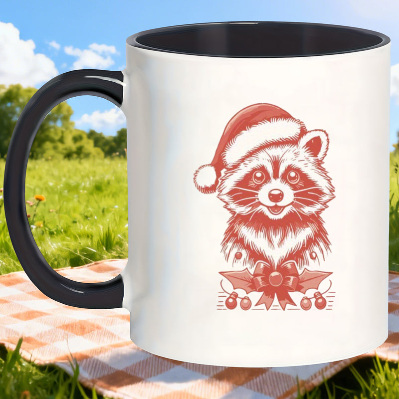 Tailorly Black Accent 11 oz Mug - christmas decorations