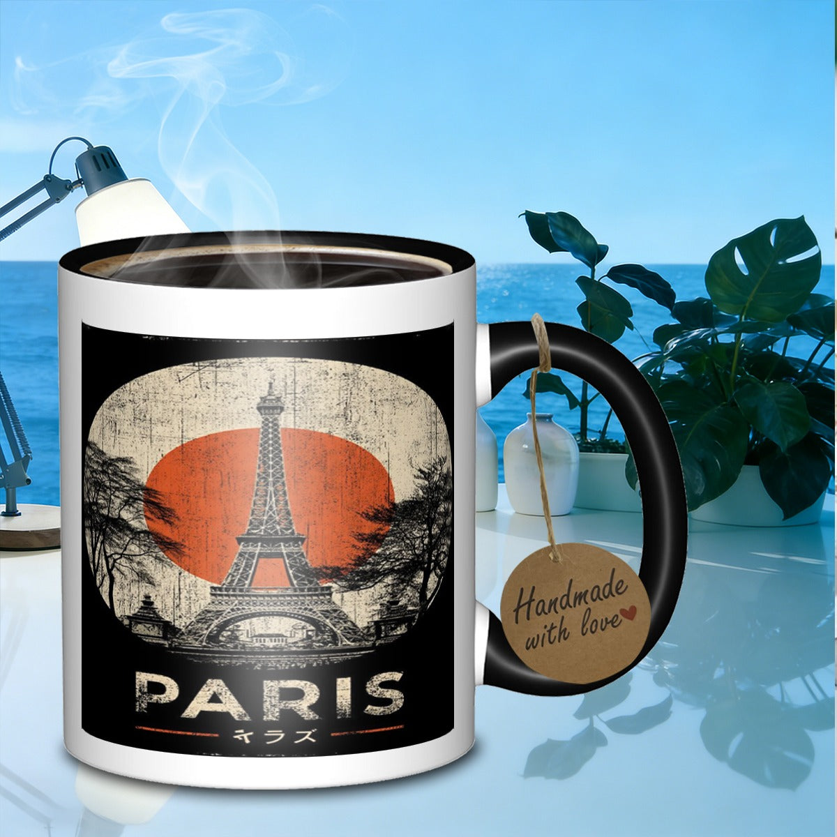 Tailorly Black Accent 11 oz Mug - tower