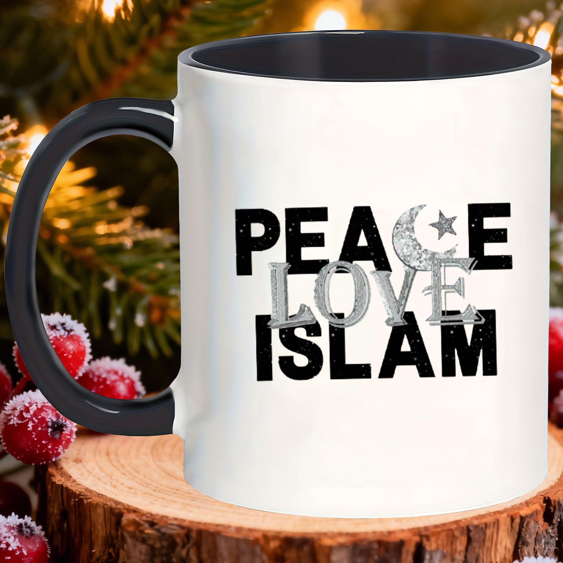 Tailorly Black Accent 11 oz Mug - reusable insulated islam mugs gifts for friends wives lovers and colleagues_26c9c418a79b47dfa2f96932e0df04c3