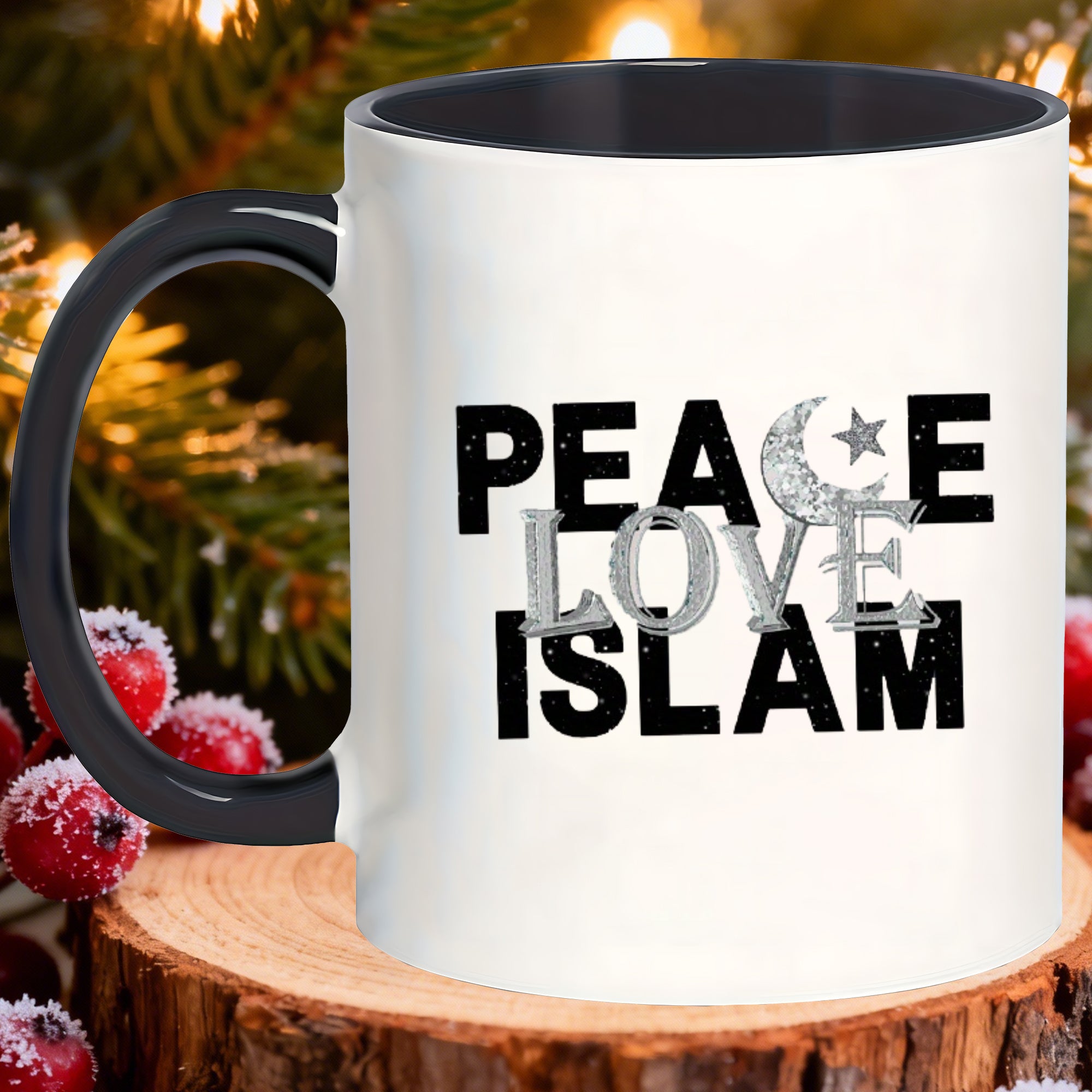 Tailorly Black Accent 11 oz Mug - reusable insulated islam mugs gifts for friends wives lovers and colleagues_26c9c418a79b47dfa2f96932e0df04c3
