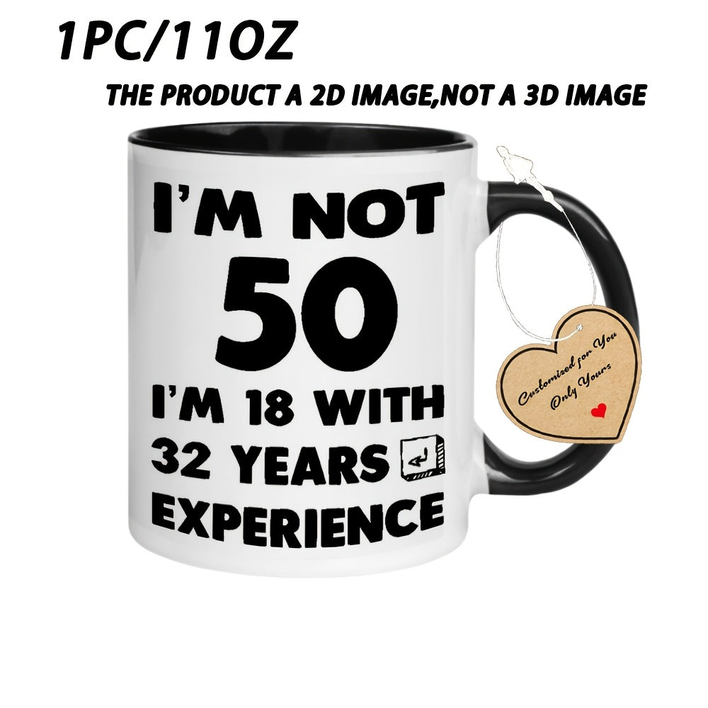 Tailorly Black Accent 11 oz Mug - 50 Experience
