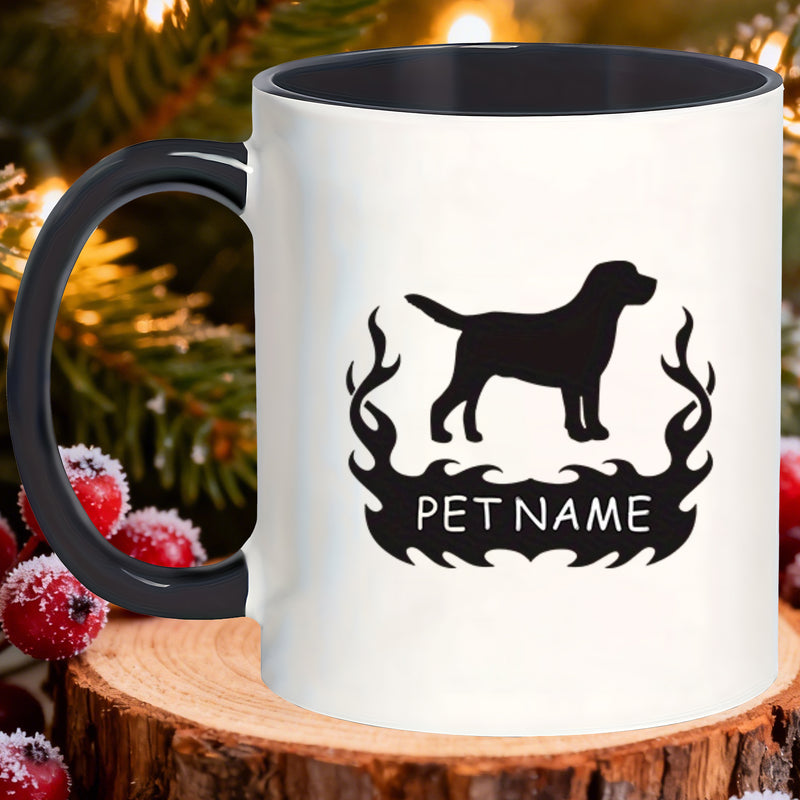 Tailorly Black Accent 11 oz Mug - chic glazed grocery mugs christmas decorations travel hot drink mug thanksgiving new year_e637ef3085e240df8e3dd49ba57a454a