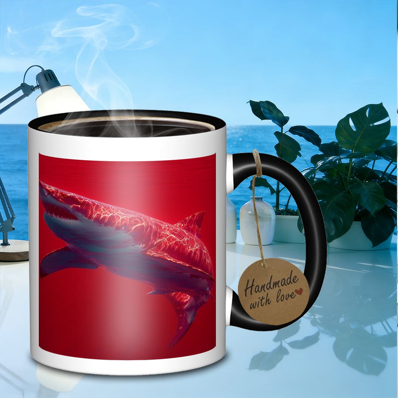 Tailorly Black Accent 11 oz Mug - coffee lovers logo