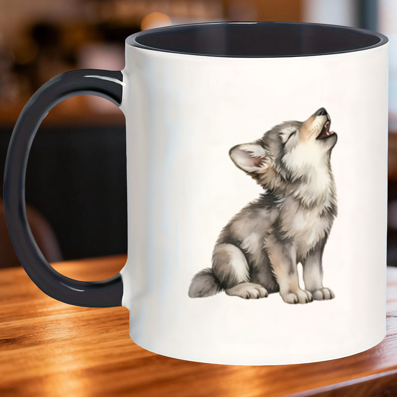 Tailorly Black Accent 11 oz Mug - adorable mugs featuring and cozy or picnics _f12dec6987f74506a026e70faf2bc7c9