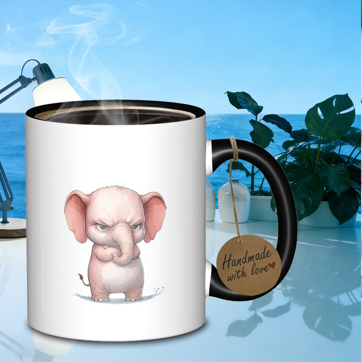Tailorly Black Accent 11 oz Mug - routines_adb528cd4cb84d268d8c8a1f1fcd1bab