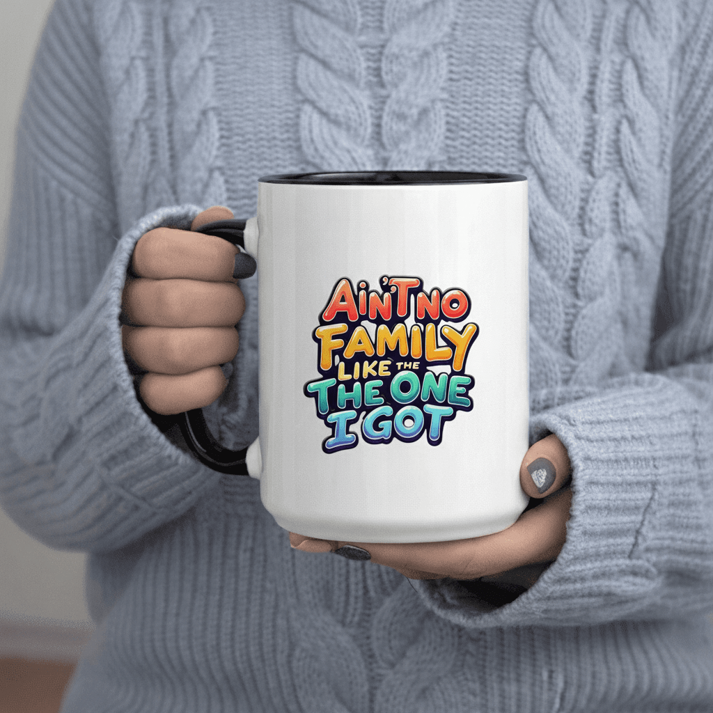 Tailorly Black Accent 11 oz Mug - Like The One