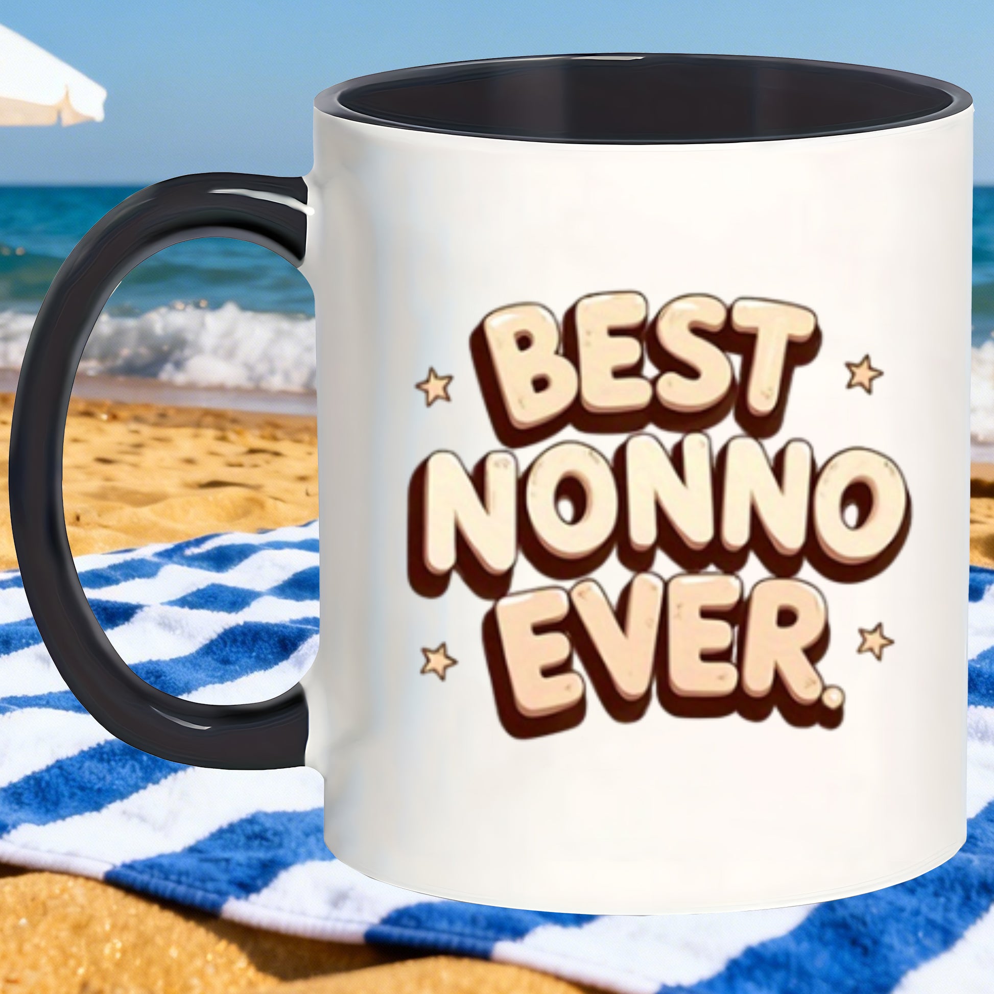 Tailorly Black Accent 11 oz Mug - multipurpose fun gift non slip heat tea best ever mugs coffee mugs are perfect gifts for friends anniversary