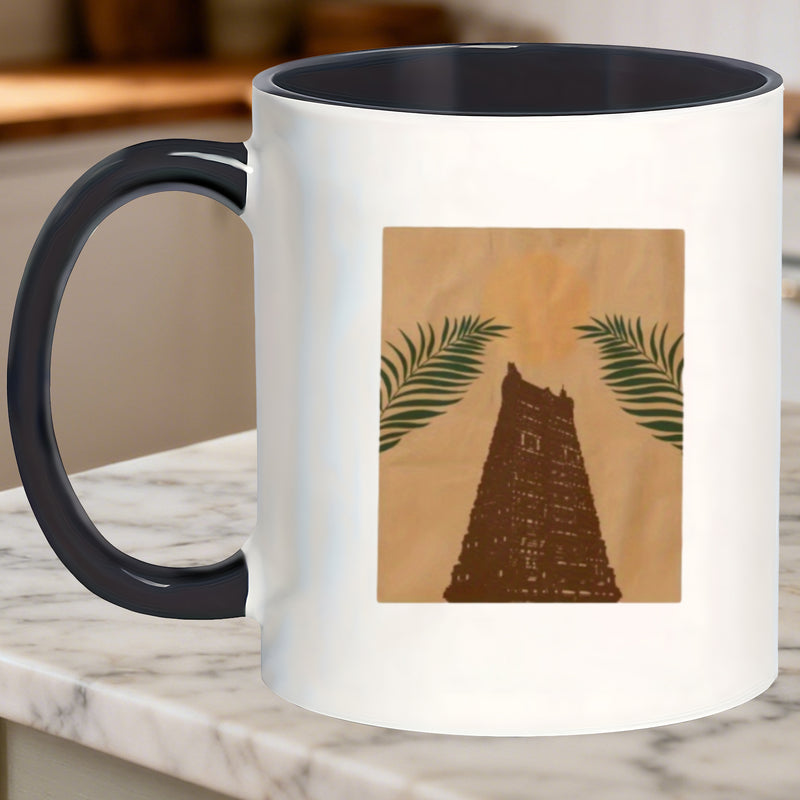 Tailorly Black Accent 11 oz Mug - chic glazed minimalist boho chic mugs tailored to hike soups campsite cider beach iced coffee_b7debc56e26c4f798d1d1caf4bc5853d