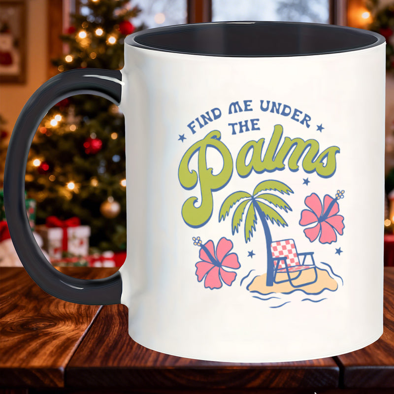 Tailorly Black Accent 11 oz Mug - patterned scratch