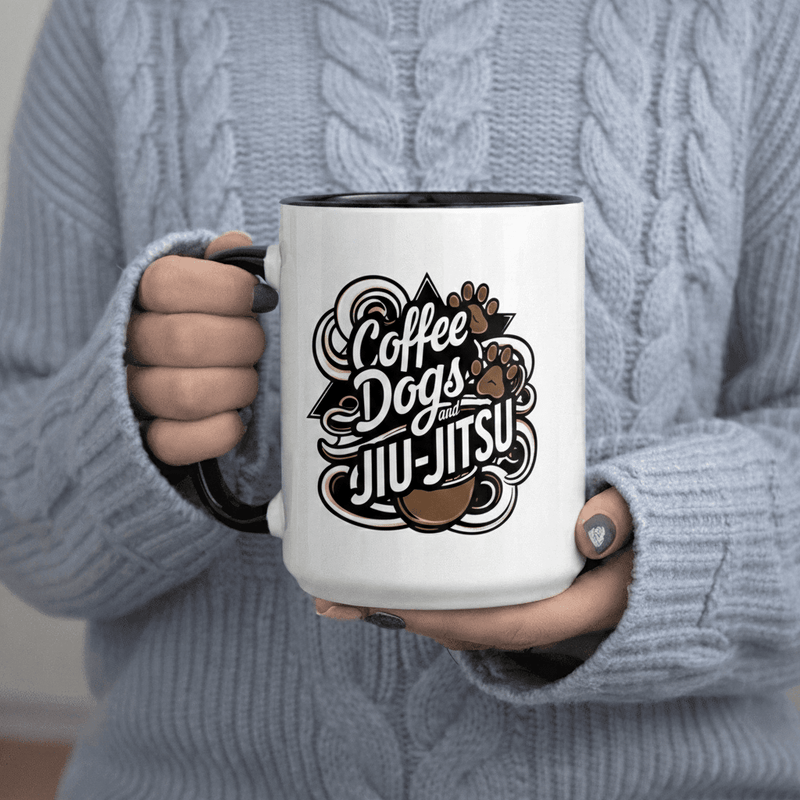 Tailorly Black Accent 11 oz Mug - Lover text