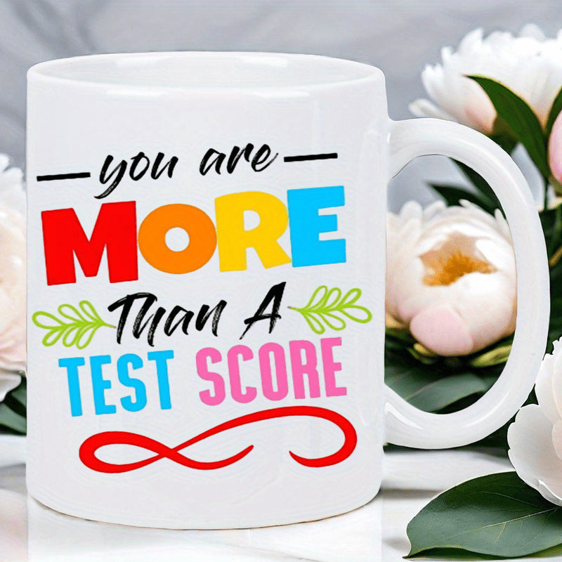 Tailorly White Ceramic 11 oz Mug - are a fraction quote