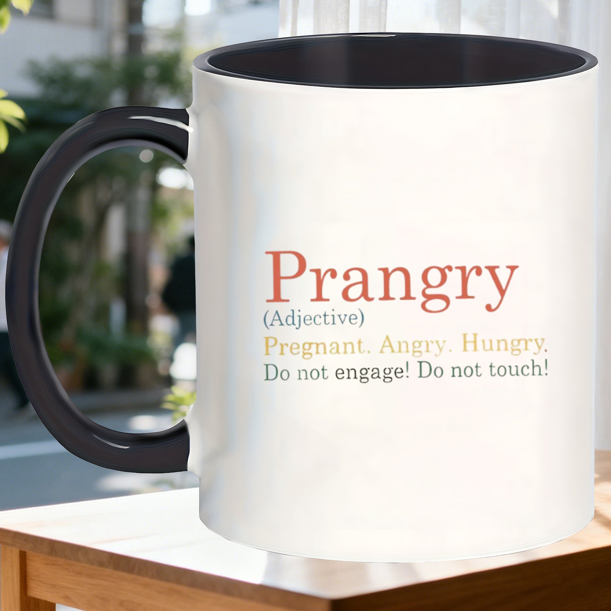 Tailorly Black Accent 11 oz Mug - sturdy mugs for hot and cold beverages birthdays and suitable for use at home or _7bd0ff0094574b71b5a01c3983bf945a
