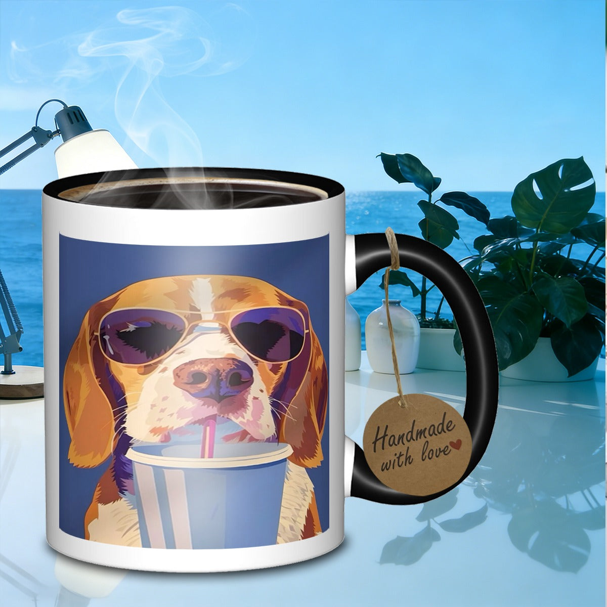 Tailorly Black Accent 11 oz Mug - beveragephotographers mug with porcelain _8aee081466524ef286190d56985d5f3c