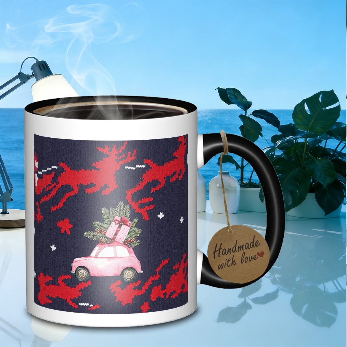 Tailorly Black Accent 11 oz Mug - design for caf owners