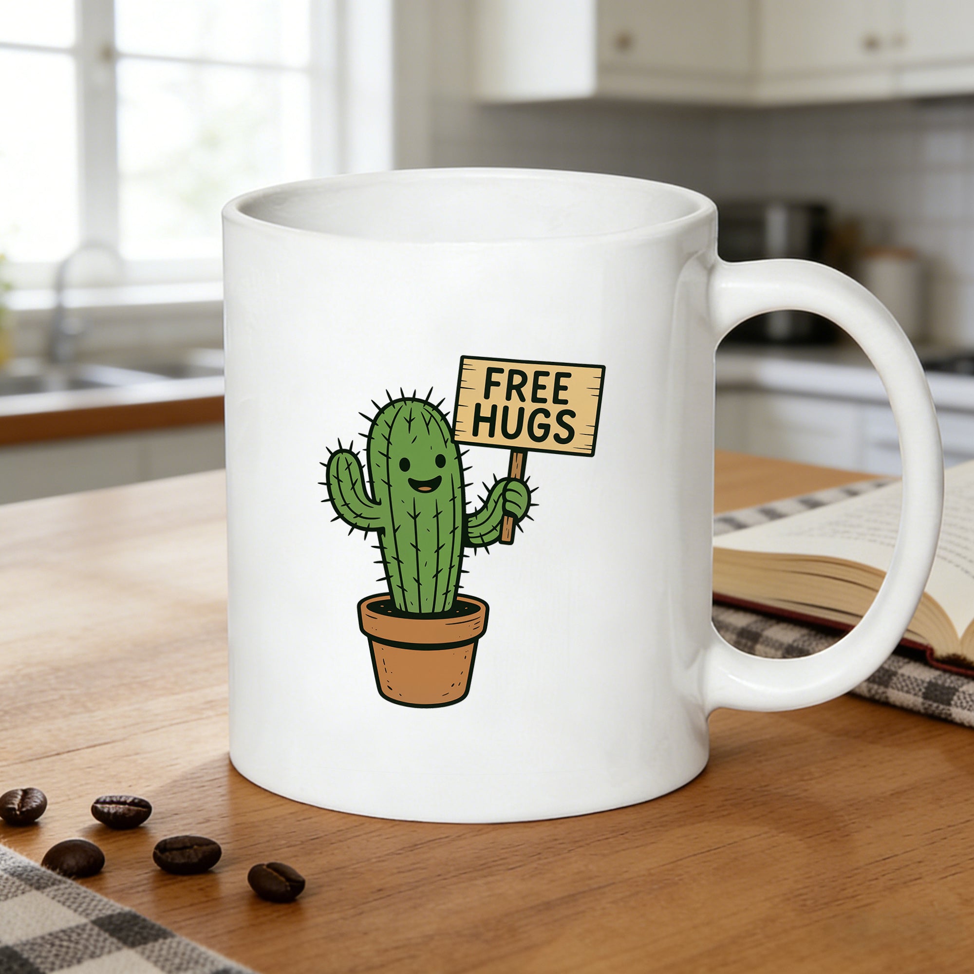 Tailorly White Ceramic 11 oz Mug - no thanks ai mug funny ai meme cup with ai design suitable for tech lovers cup for office christmas gifts for ai