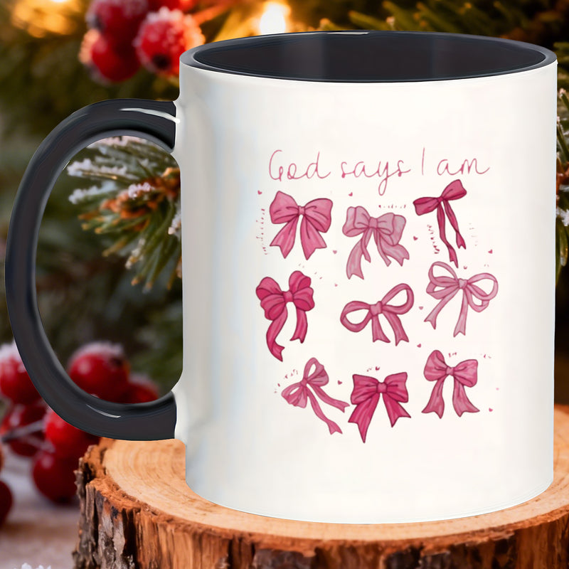 Tailorly Black Accent 11 oz Mug - bohemian painted shatterproof kitchen uplifting bible mugs ideal for couch park picnics_d52c5e03bd3249ebb42dd480968ffcb0