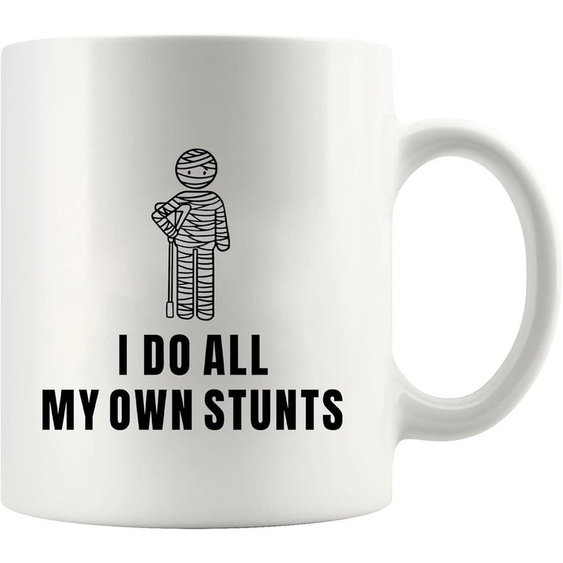 Tailorly White Ceramic 11 oz Mug - Completed All the. Funny Gift for Patients. Gift Suitable for Male and Female Patients. from Nurses