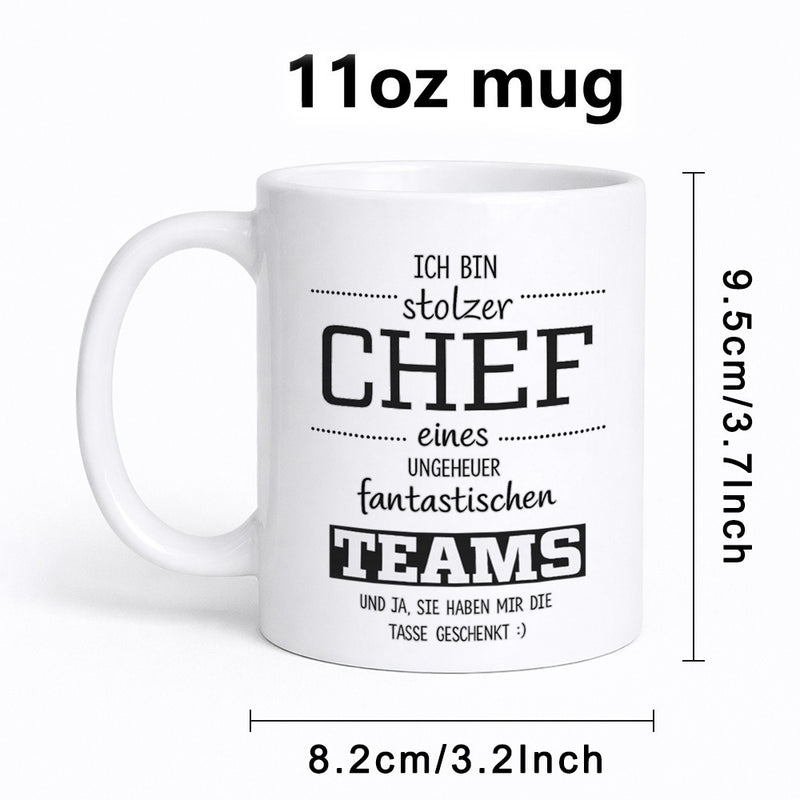 Tailorly White Ceramic 11 oz Mug - Boss & Bestie Presents