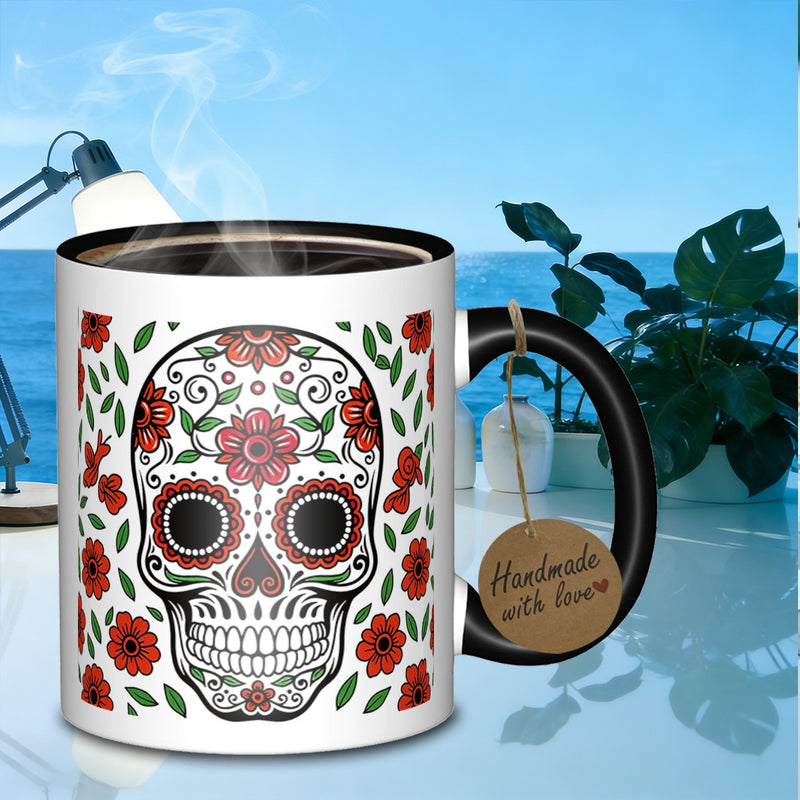 Tailorly Black Accent 11 oz Mug - skullcreatives logo
