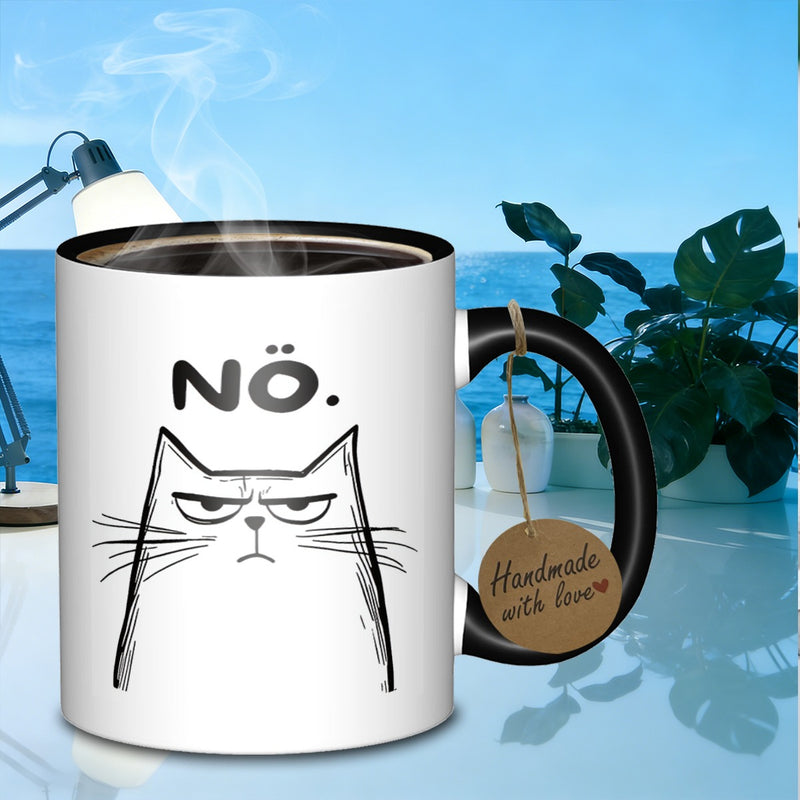 Tailorly Black Accent 11 oz Mug - no n retro strong