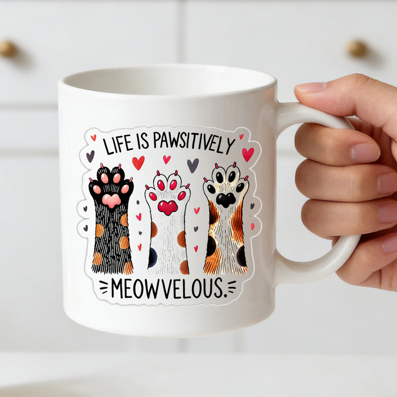 Tailorly White Ceramic 11 oz Mug - skeleton