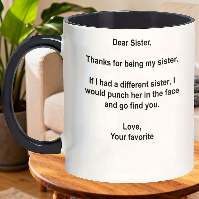 Tailorly Black Accent 11 oz Mug - durable for hot cold drinks mugs office home use_9dfbe6dc3e08417c8b0121cb3809337d