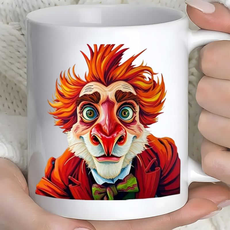 Tailorly White Ceramic 11 oz Mug - mystical