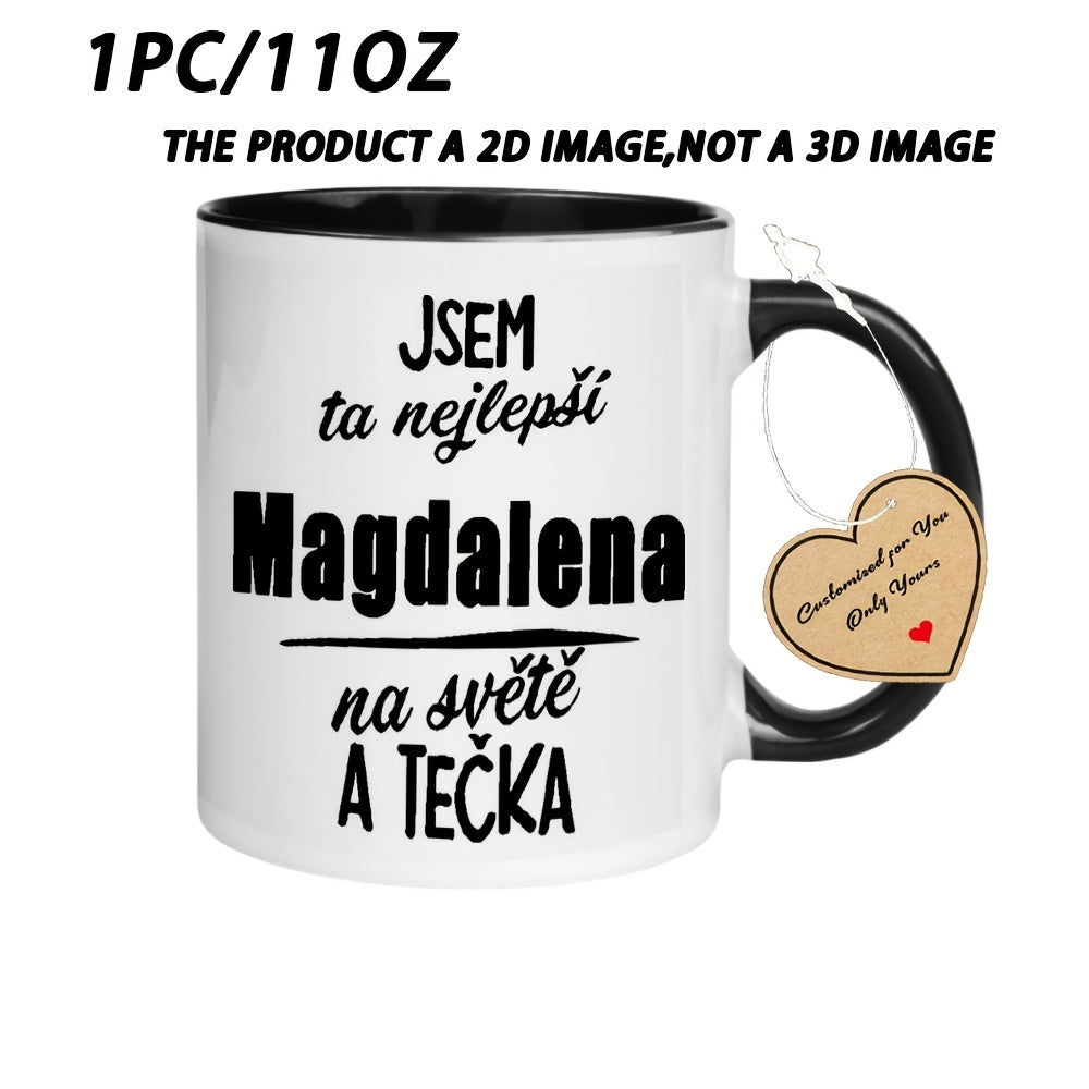 Tailorly Black Accent 11 oz Mug - Text