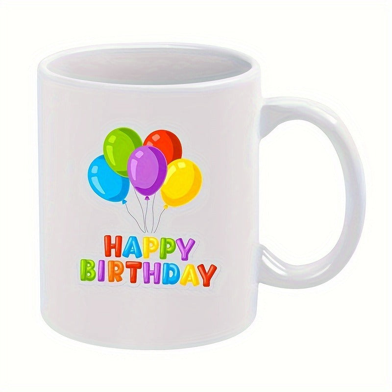 Tailorly White Ceramic 11 oz Mug - a single ceramic mug suitable for daily use perfect as a christmas or birthday present this 11oz features