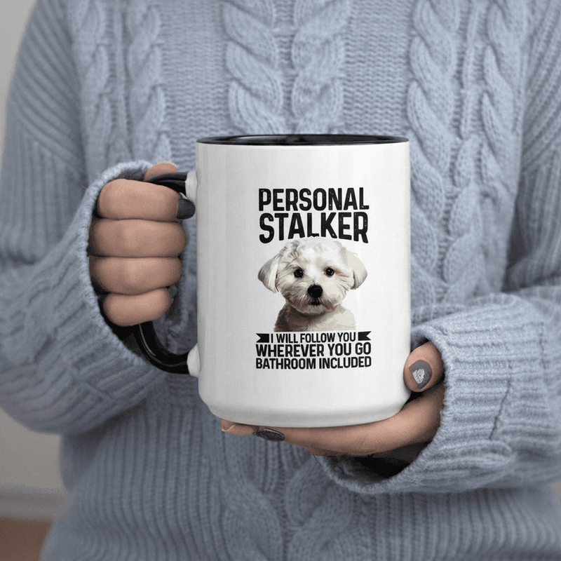 Tailorly Black Accent 11 oz Mug - Personal I Will Bathroom Included