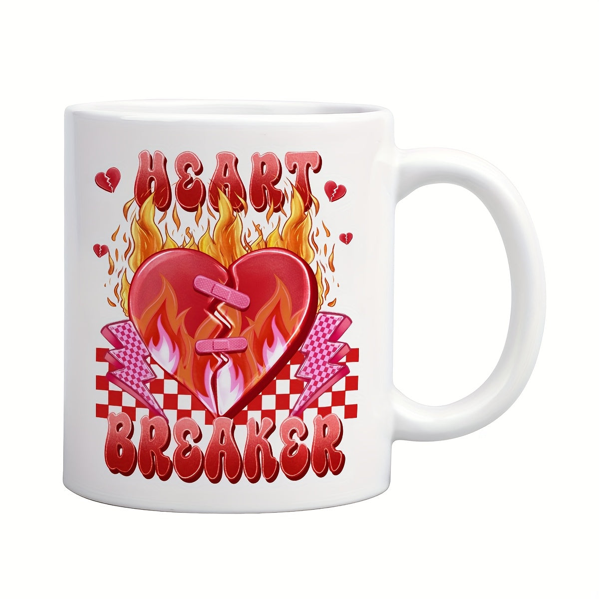 Tailorly White Ceramic 11 oz Mug - text ideal for valentines christmas halloween or new year gifts romantic