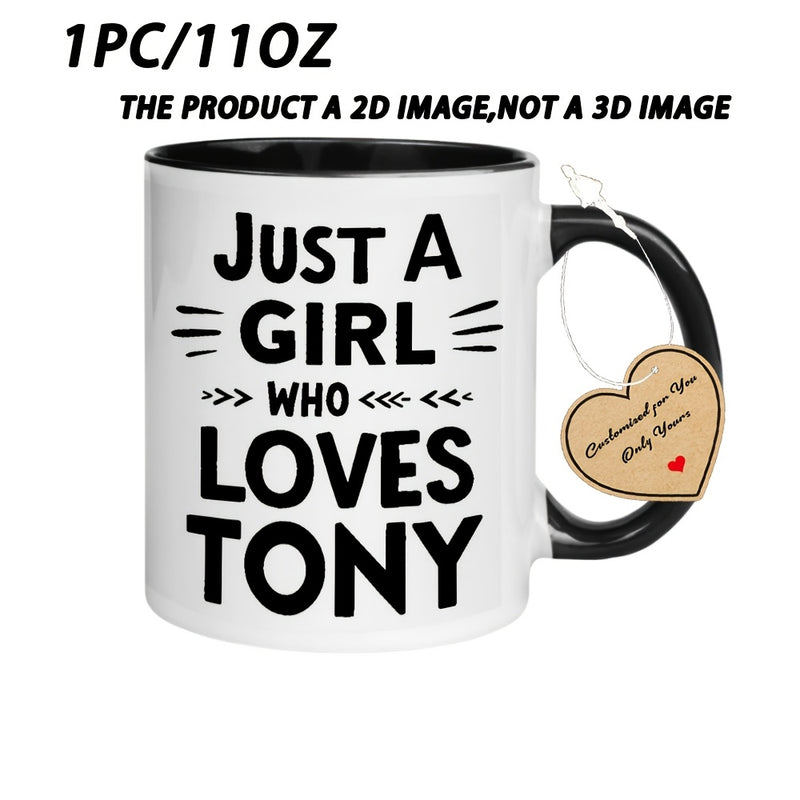 Tailorly Black Accent 11 oz Mug - Tony face