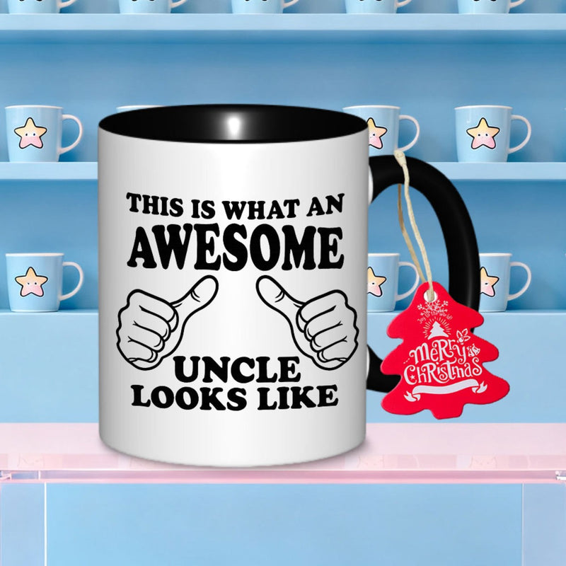 Tailorly Black Accent 11 oz Mug - humorous design